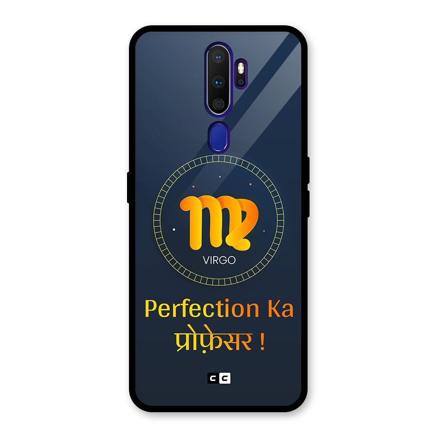 Perfect Virgo Glass Back Case for Oppo A9 (2020)