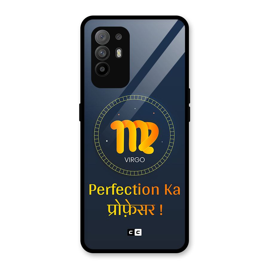 Perfect Virgo Glass Back Case for Oppo F19 Pro Plus 5G