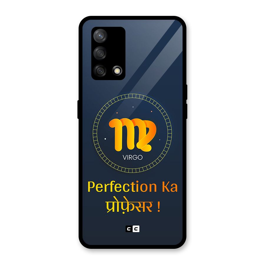 Perfect Virgo Glass Back Case for Oppo F19s