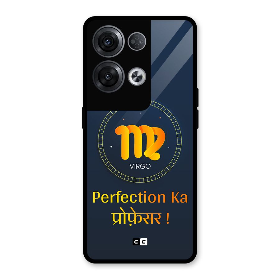 Perfect Virgo Glass Back Case for Oppo Reno8 Pro 5G
