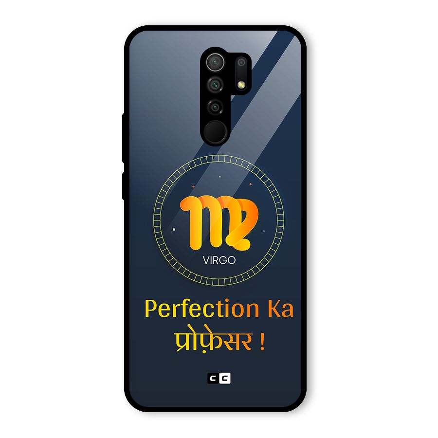 Perfect Virgo Glass Back Case for Poco M2