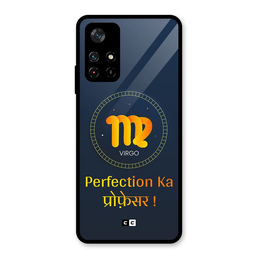 Perfect Virgo Glass Back Case for Poco M4 Pro 5G
