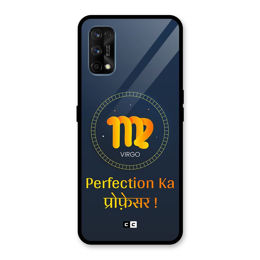 Perfect Virgo Glass Back Case for Realme 7 Pro