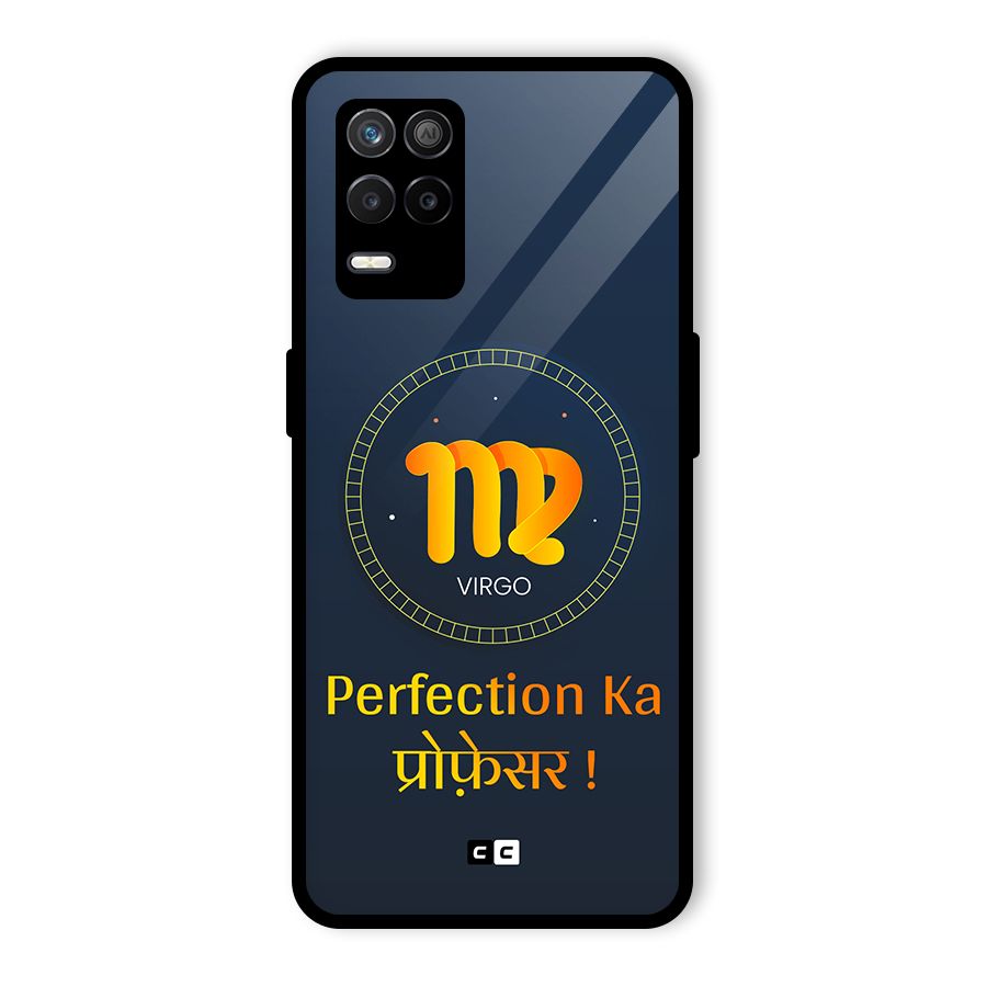 Perfect Virgo Glass Back Case for Realme 8 5G