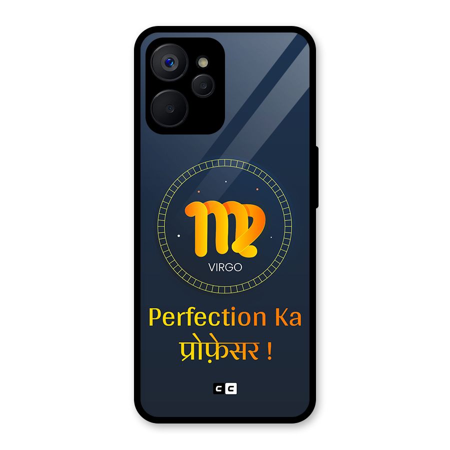 Perfect Virgo Glass Back Case for Realme 9i 5G