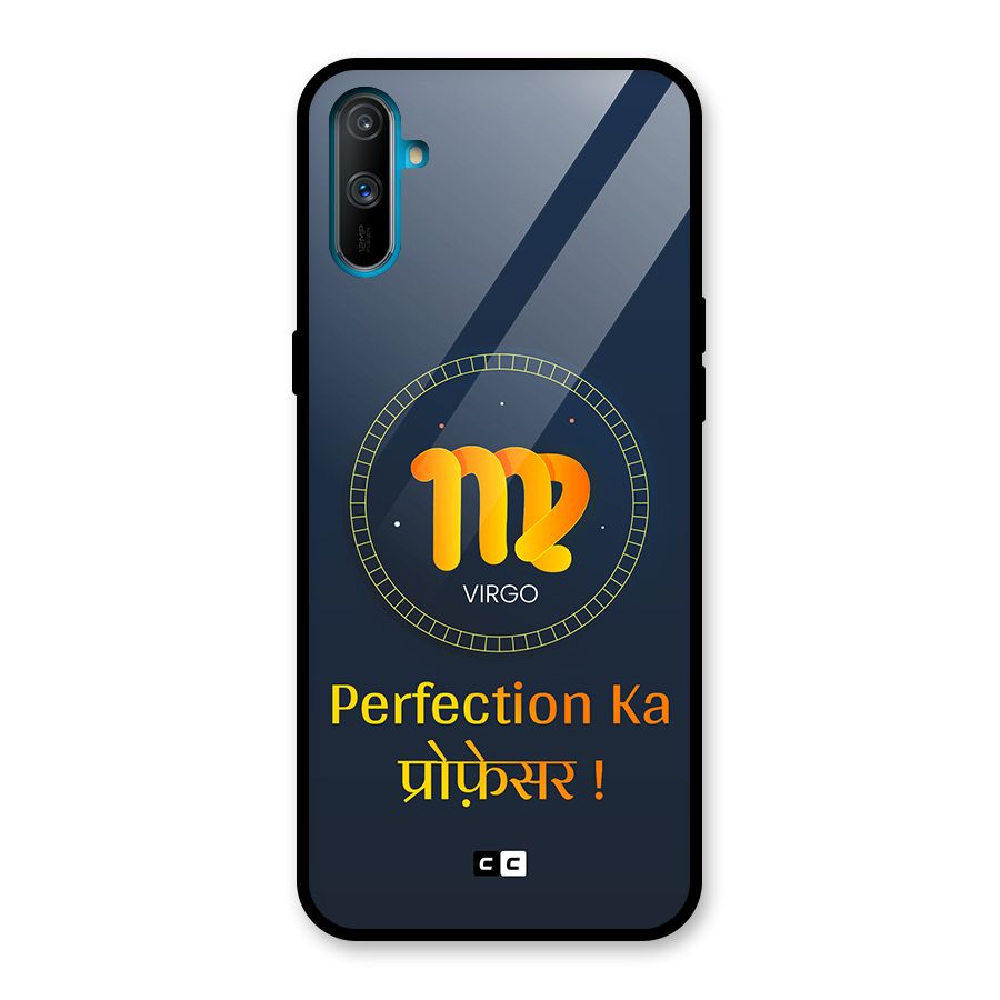Perfect Virgo Glass Back Case for Realme C3