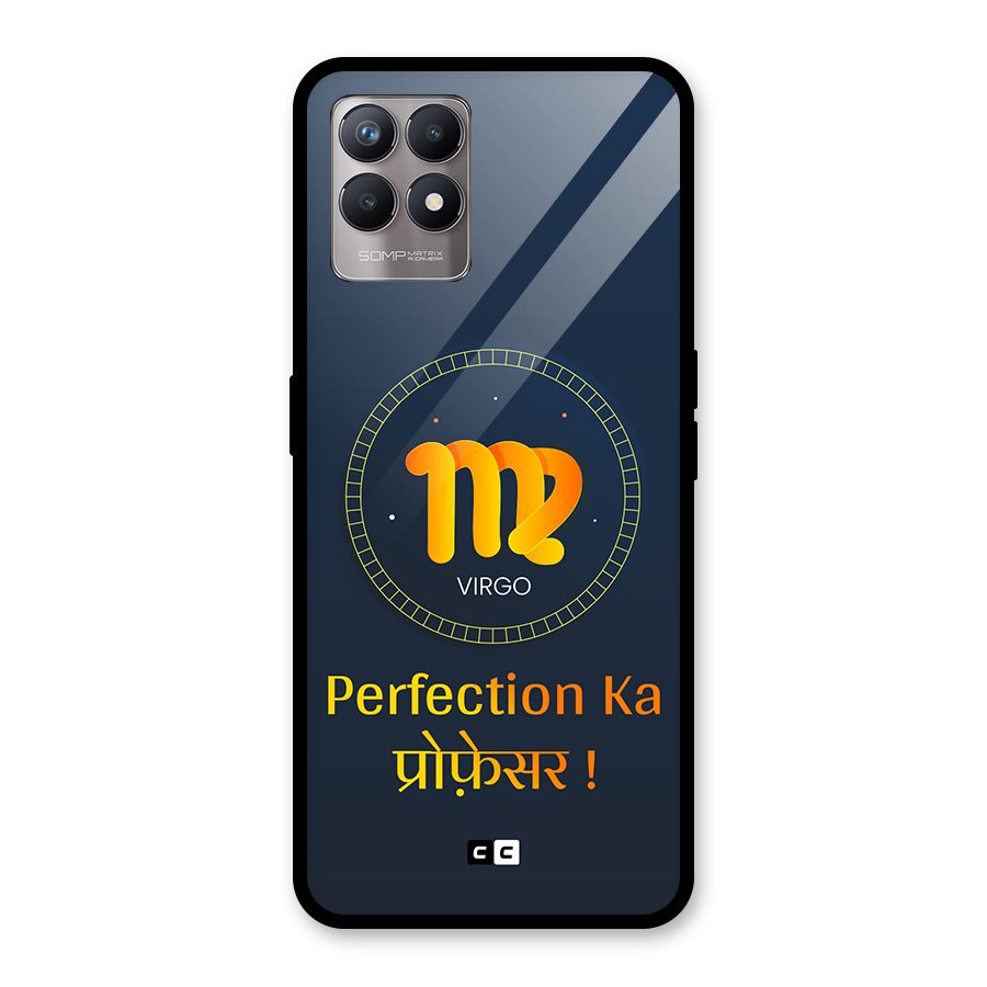Perfect Virgo Glass Back Case for Realme Narzo 50