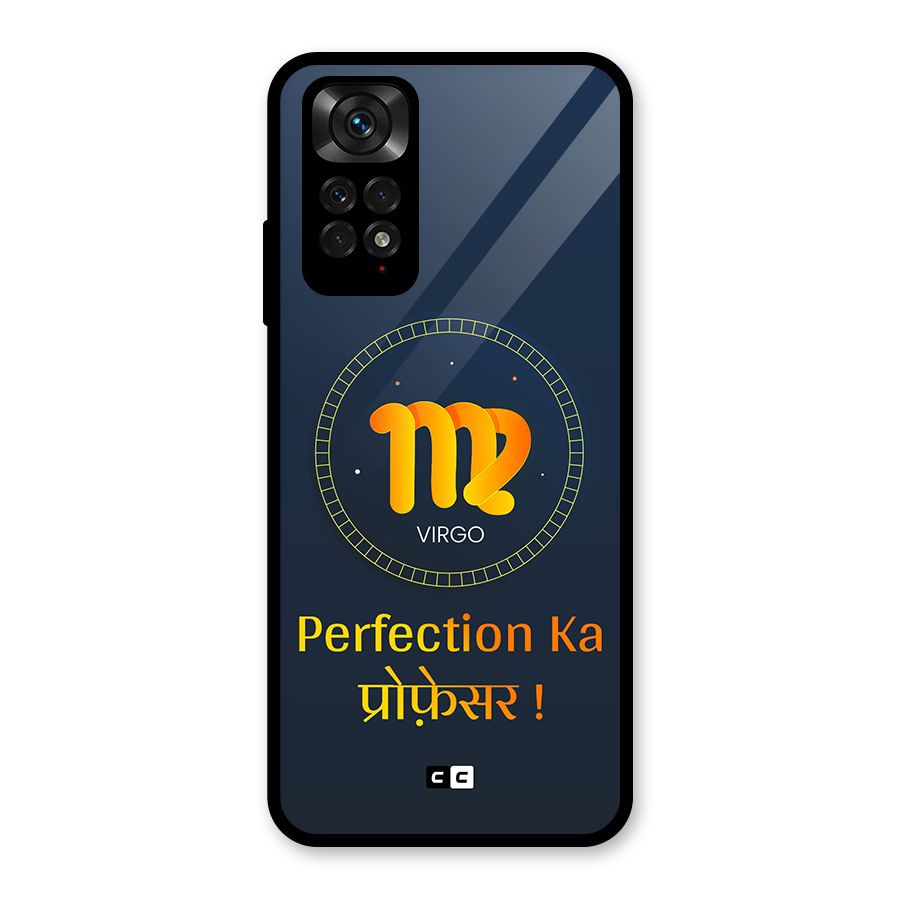 Perfect Virgo Glass Back Case for Redmi Note 11S