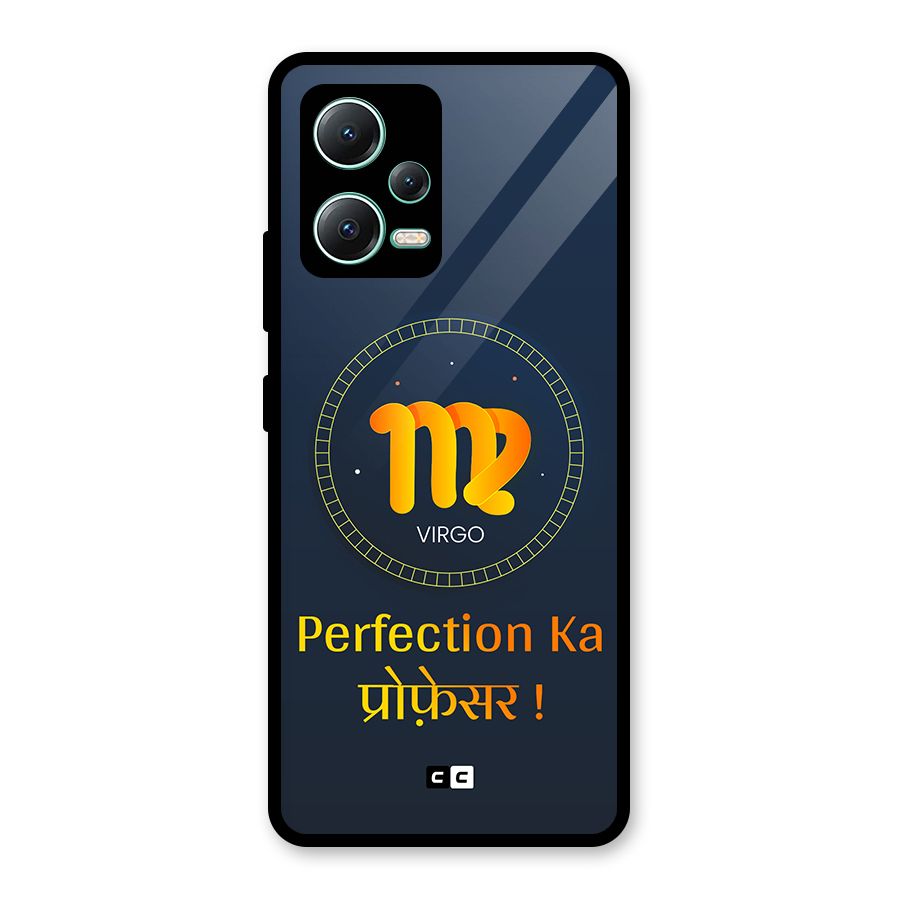Perfect Virgo Glass Back Case for Redmi Note 12 5G