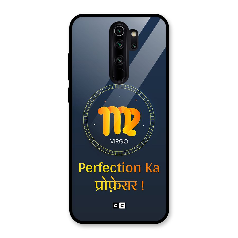 Perfect Virgo Glass Back Case for Redmi Note 8 Pro
