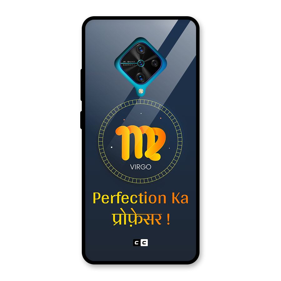 Perfect Virgo Glass Back Case for Vivo S1 Pro
