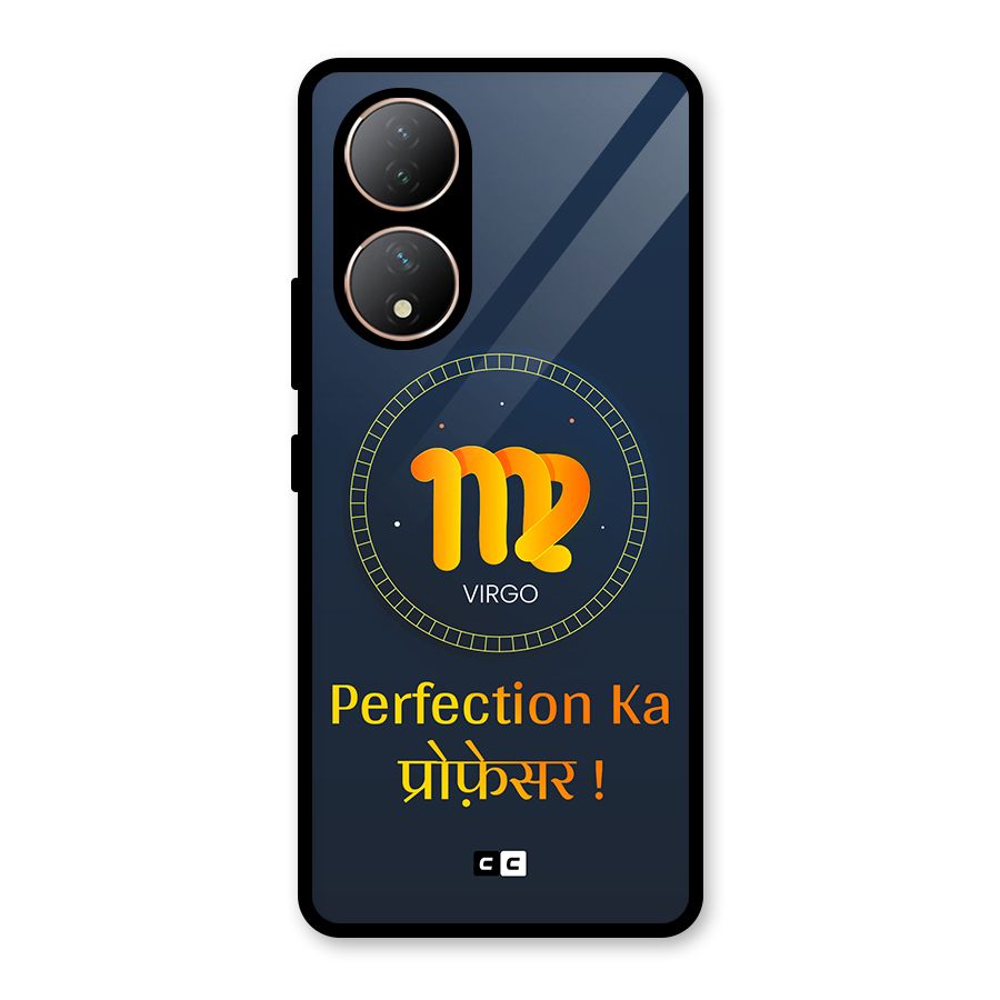 Perfect Virgo Glass Back Case for Vivo T2