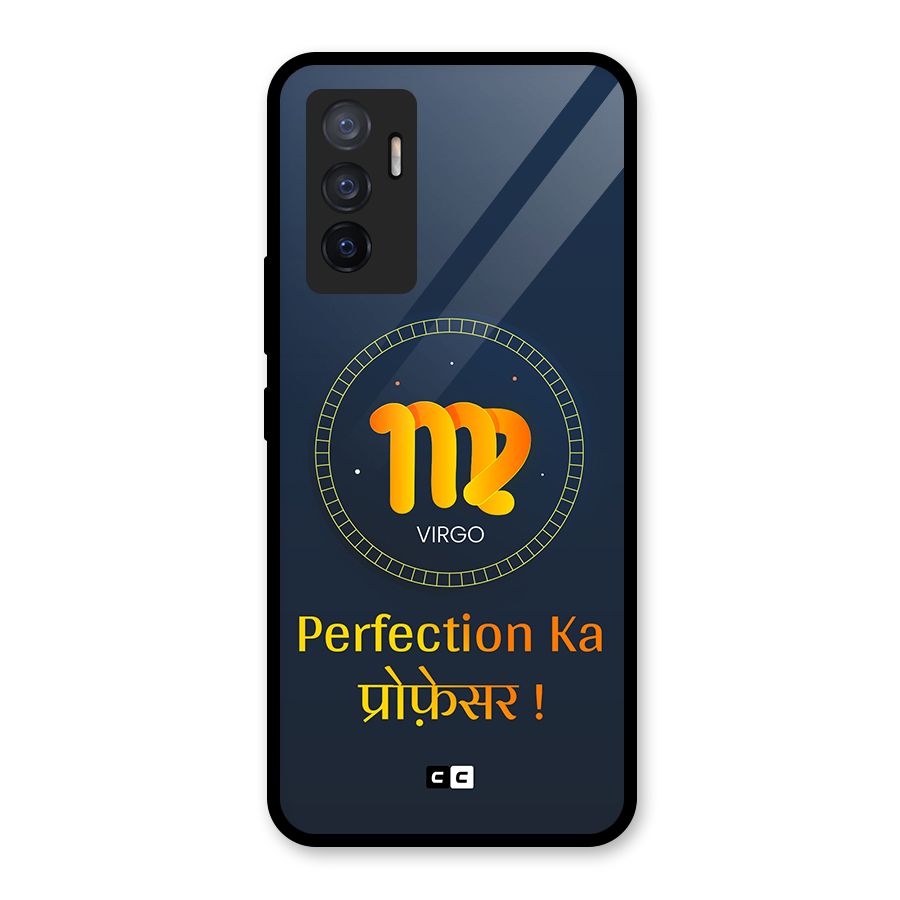 Perfect Virgo Glass Back Case for Vivo V23e