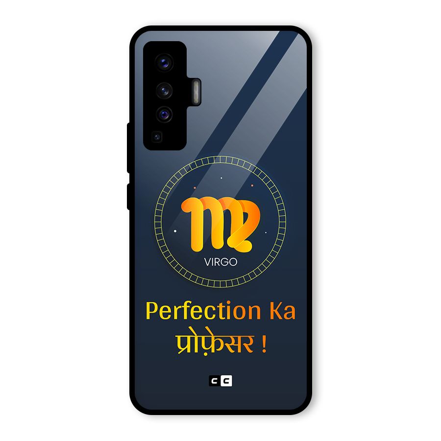 Perfect Virgo Glass Back Case for Vivo X50