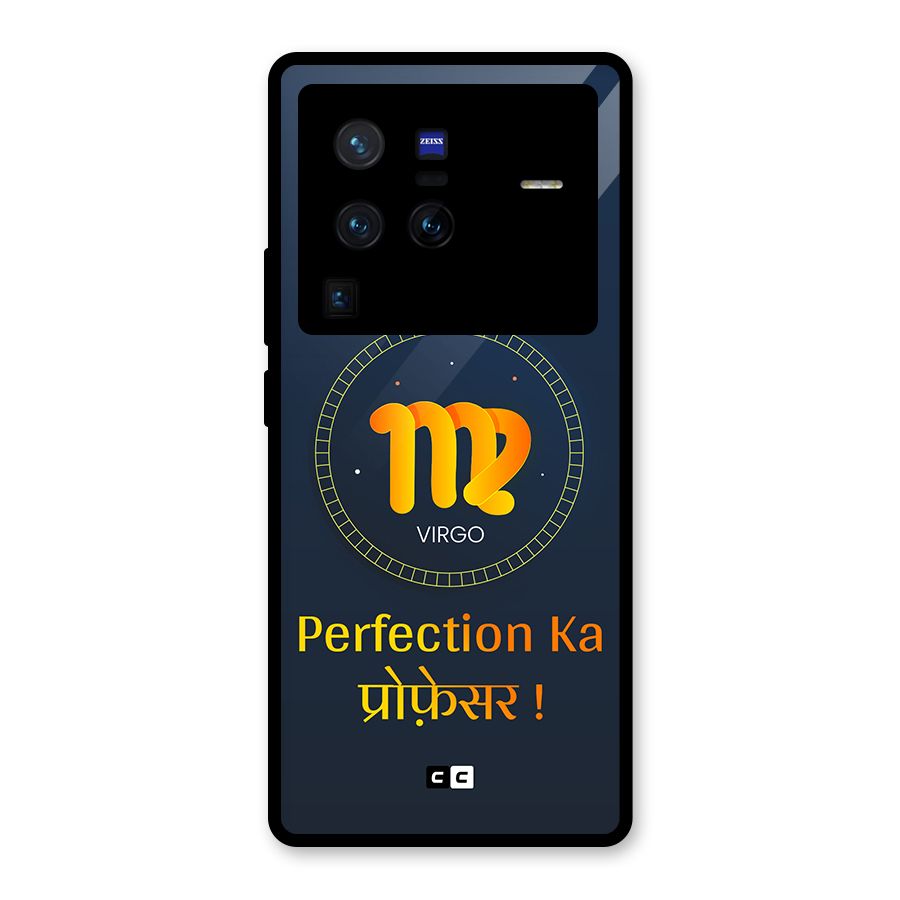 Perfect Virgo Glass Back Case for Vivo X80 Pro