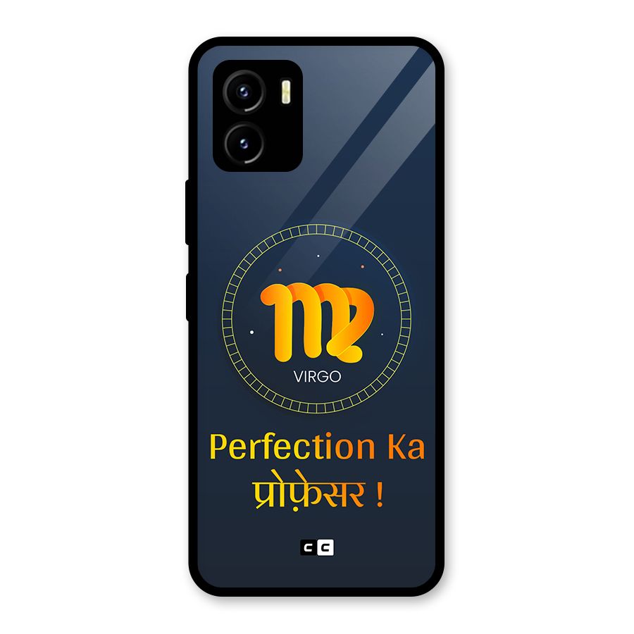 Perfect Virgo Glass Back Case for Vivo Y15s