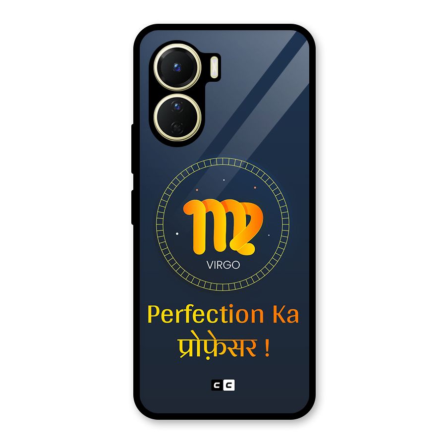 Perfect Virgo Glass Back Case for Vivo Y16