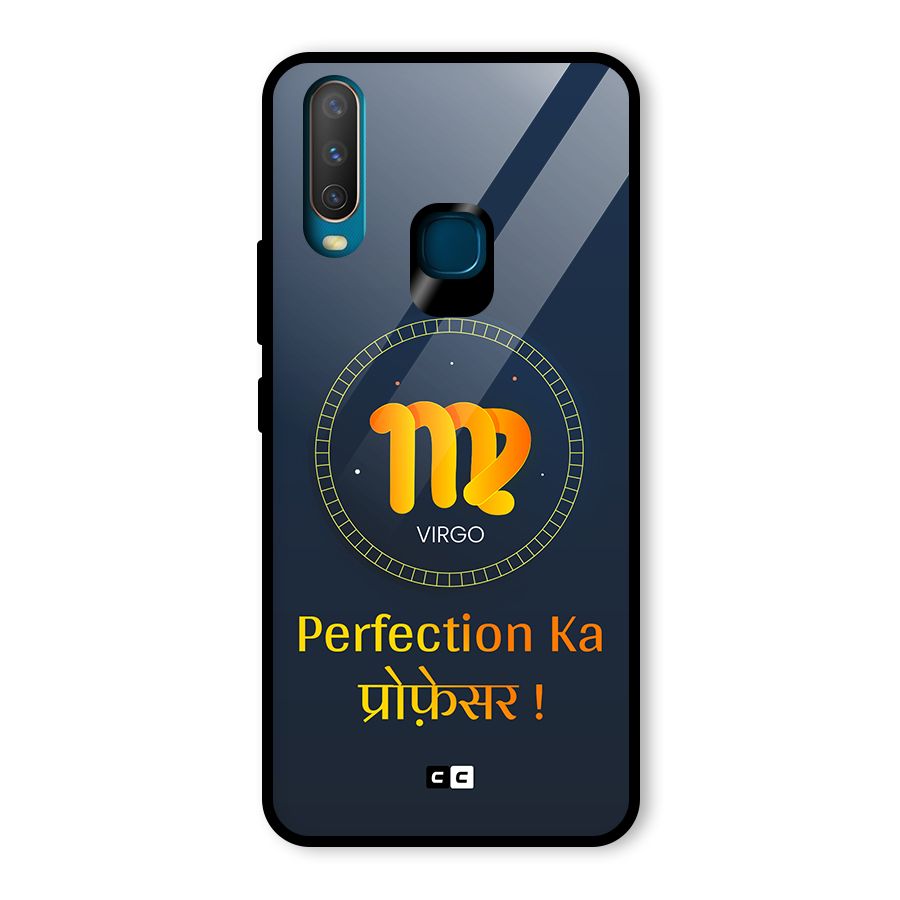 Perfect Virgo Glass Back Case for Vivo Y17