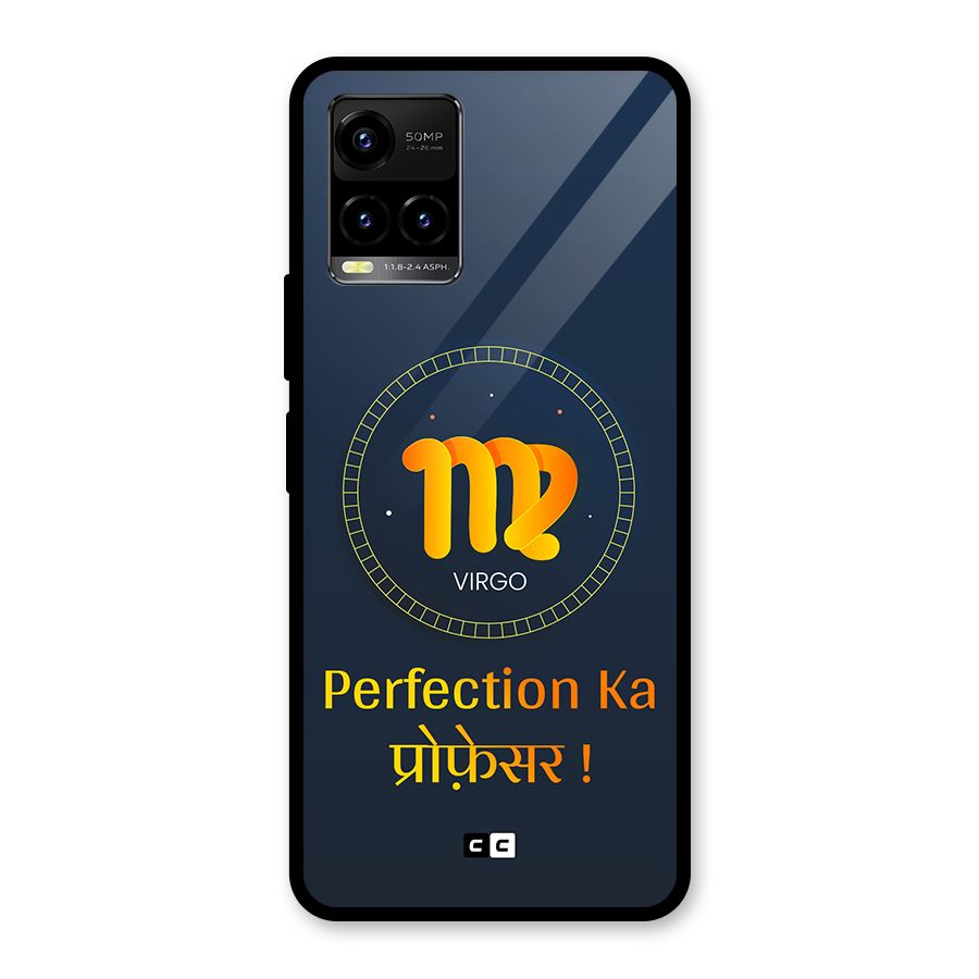 Perfect Virgo Glass Back Case for Vivo Y21T