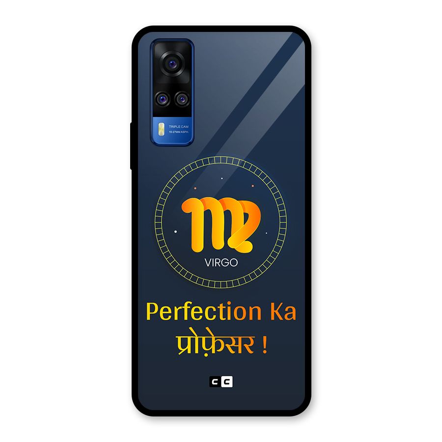 Perfect Virgo Glass Back Case for Vivo Y31