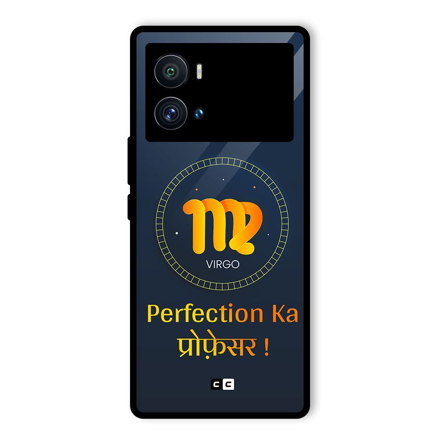 Perfect Virgo Glass Back Case for Vivo iQOO 9 Pro
