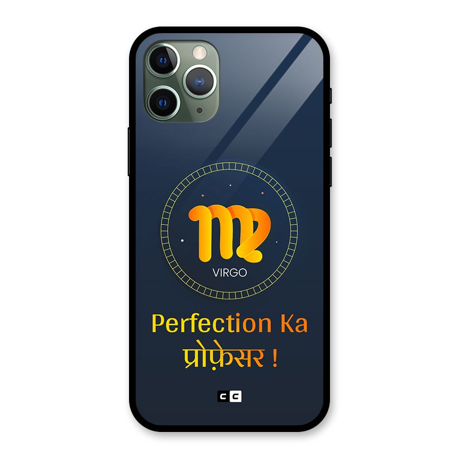 Perfect Virgo Glass Back Case for iPhone 11 Pro