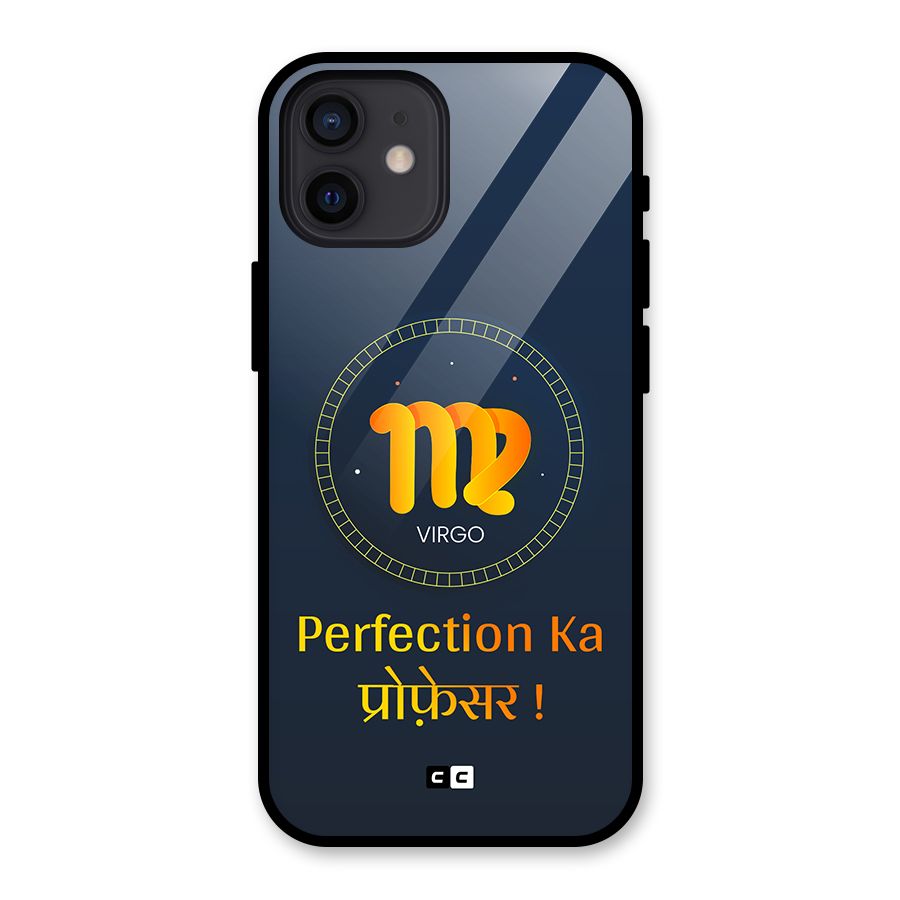 Perfect Virgo Glass Back Case for iPhone 12