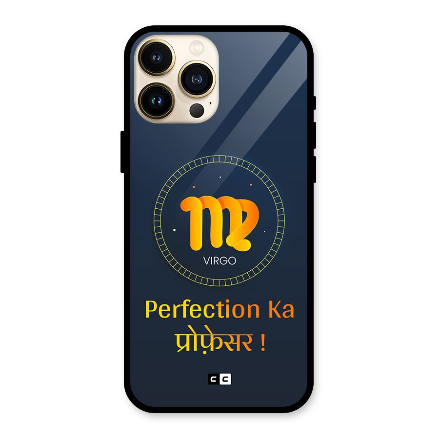 Perfect Virgo Glass Back Case for iPhone 13 Pro Max