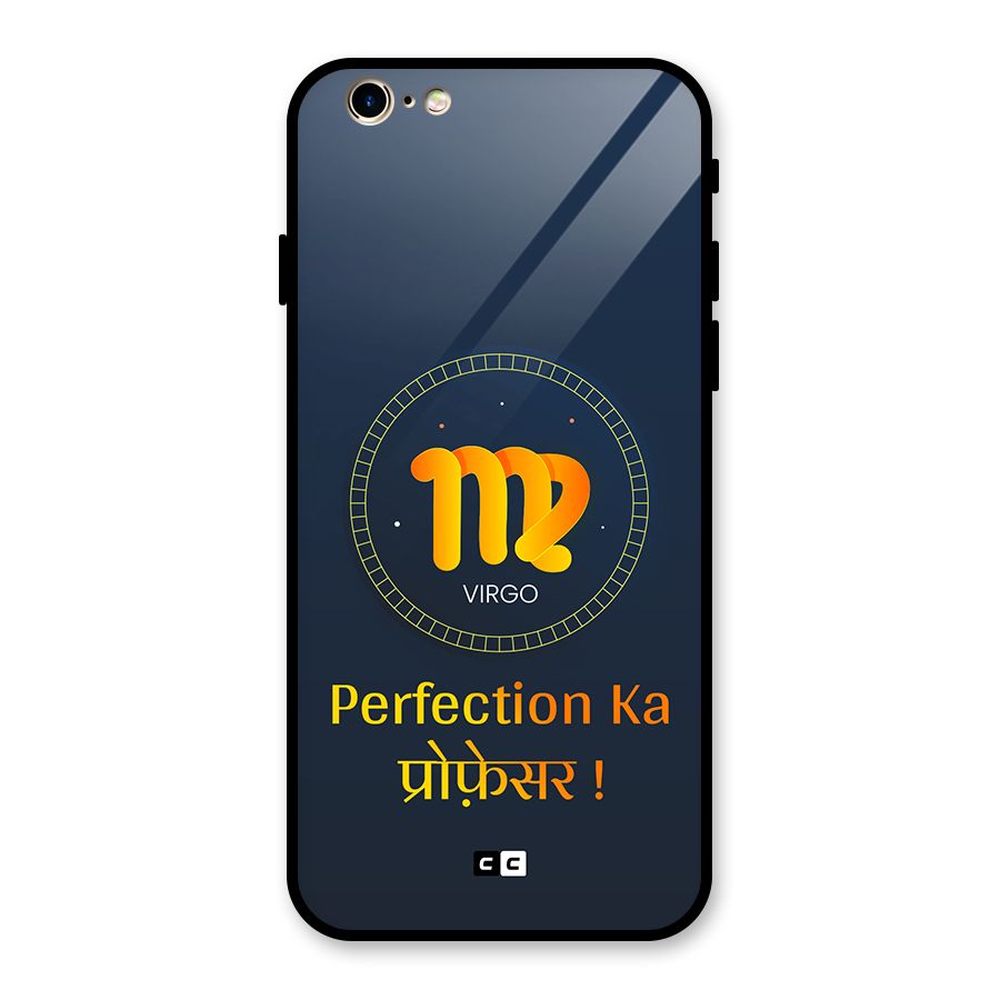 Perfect Virgo Glass Back Case for iPhone 6 6S