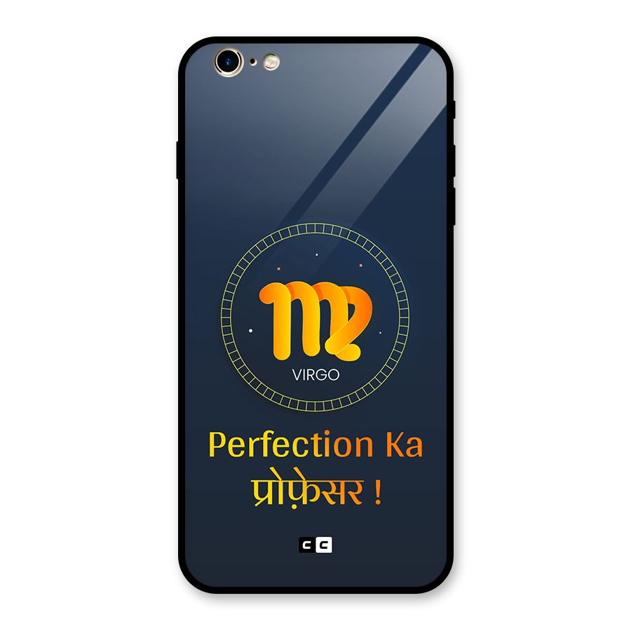 Perfect Virgo Glass Back Case for iPhone 6 Plus 6S Plus