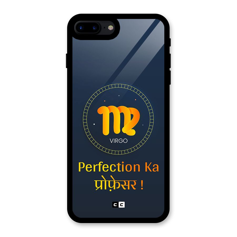 Perfect Virgo Glass Back Case for iPhone 8 Plus