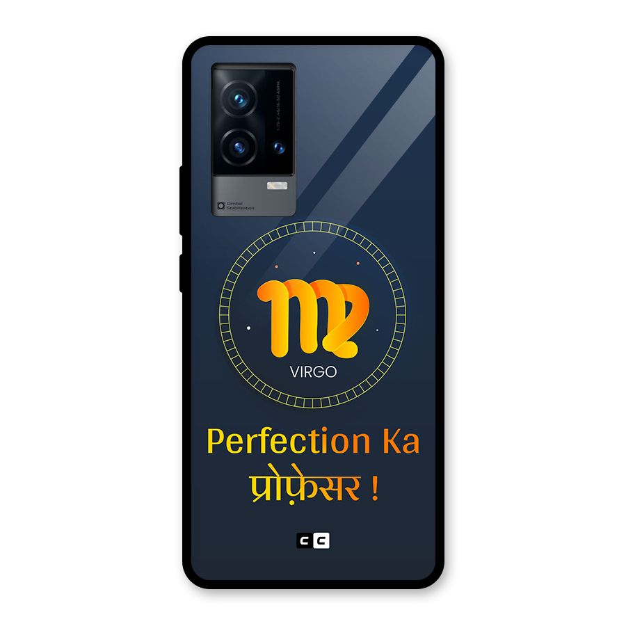 Perfect Virgo Glass Back Case for iQOO 9 5G