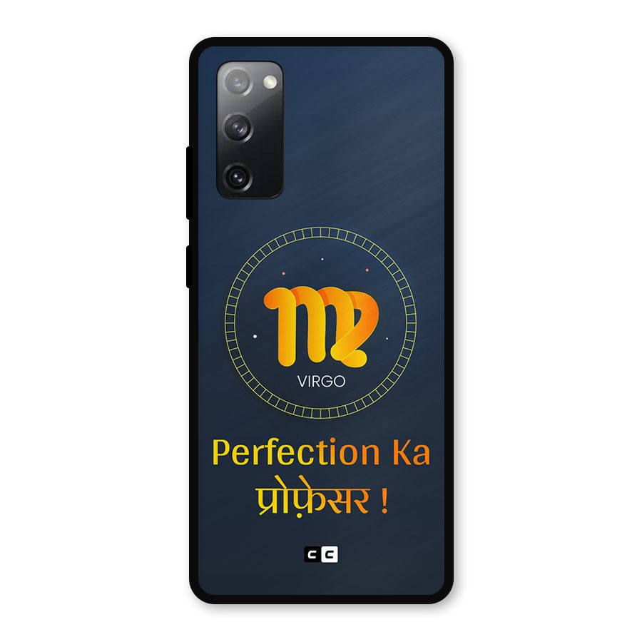 Perfect Virgo Metal Back Case for Galaxy S20 FE 5G