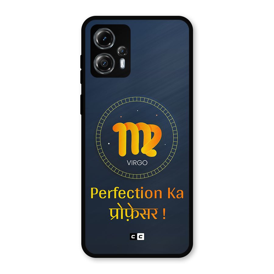 Perfect Virgo Metal Back Case for Moto G13