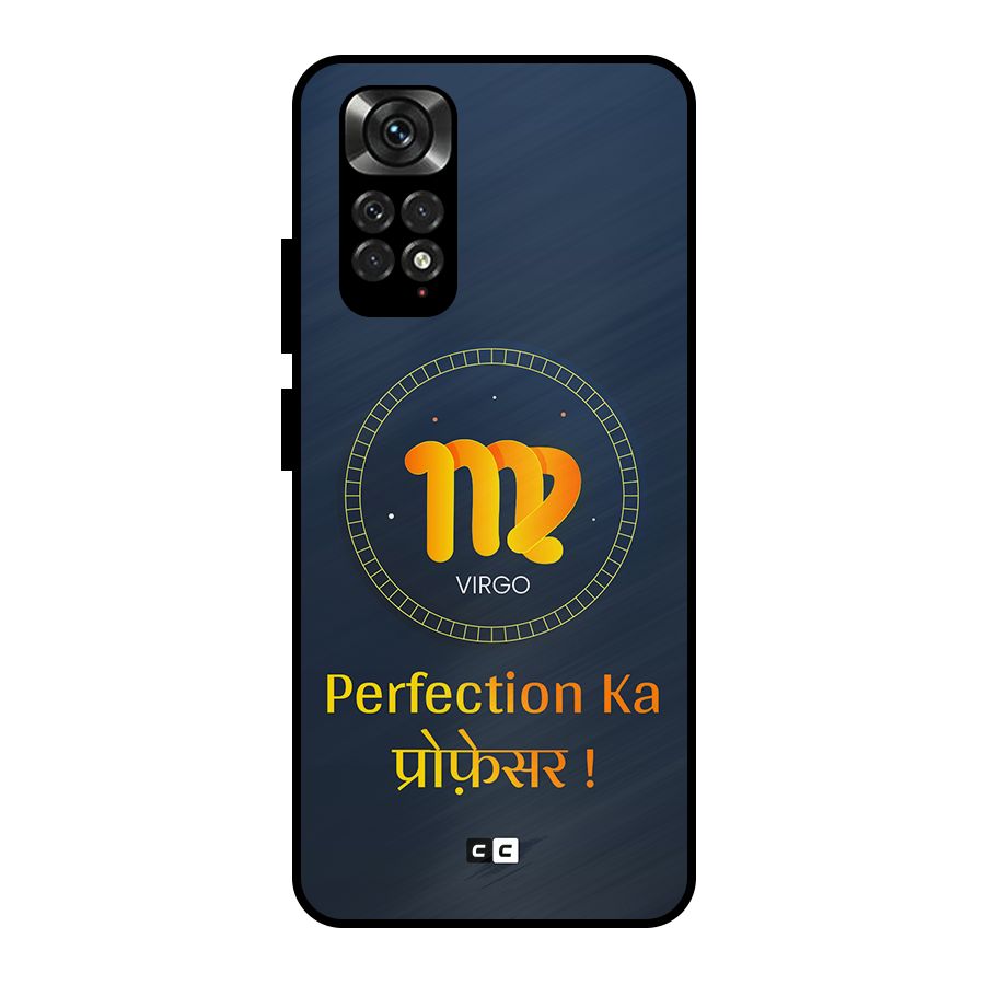 Perfect Virgo Metal Back Case for Redmi Note 11 Pro