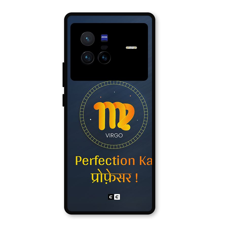 Perfect Virgo Metal Back Case for Vivo X80