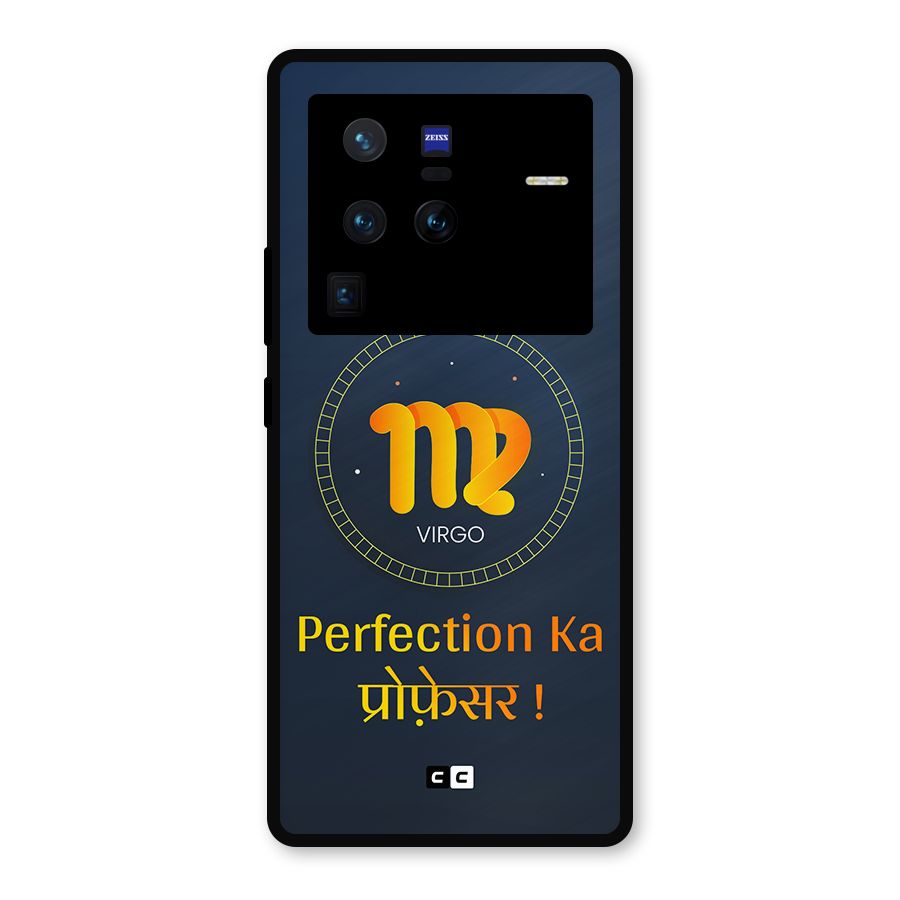 Perfect Virgo Metal Back Case for Vivo X80 Pro