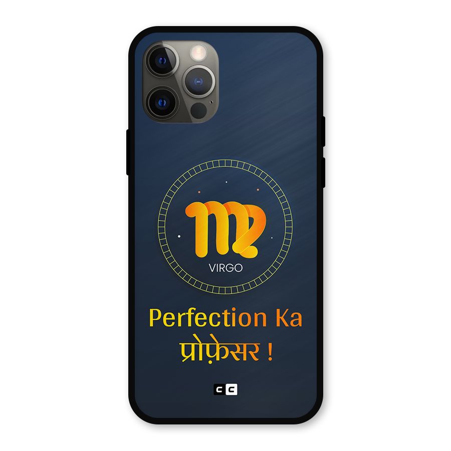 Perfect Virgo Metal Back Case for iPhone 12 Pro