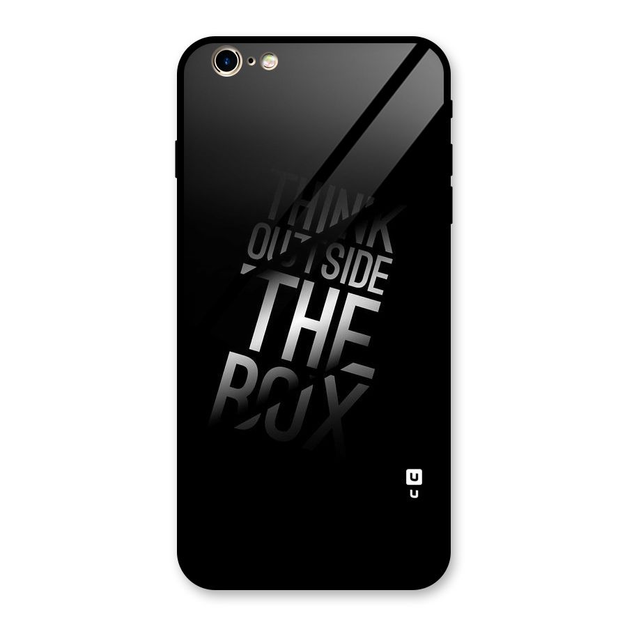 Perspective Thinking Glass Back Case for iPhone 6 Plus 6S Plus