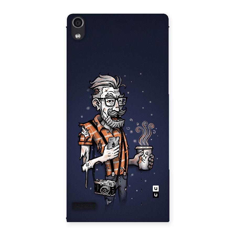 Photographer illustration Back Case for Ascend P6