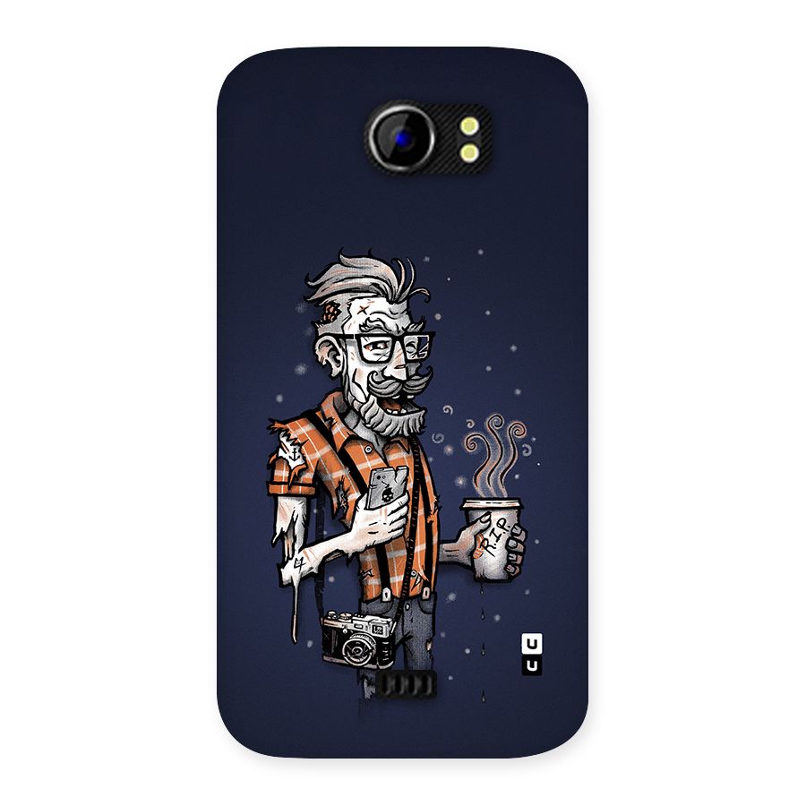 Photographer illustration Back Case for Canvas 2 A110