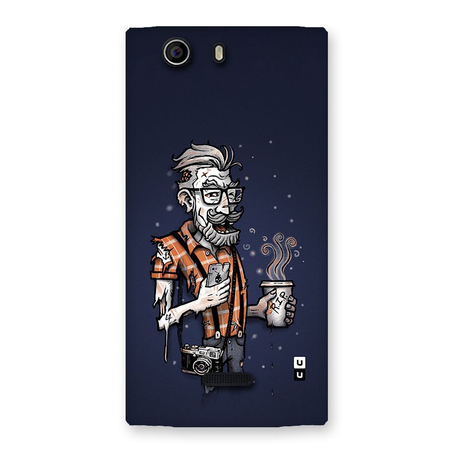 Photographer illustration Back Case for Canvas Nitro 2 E311
