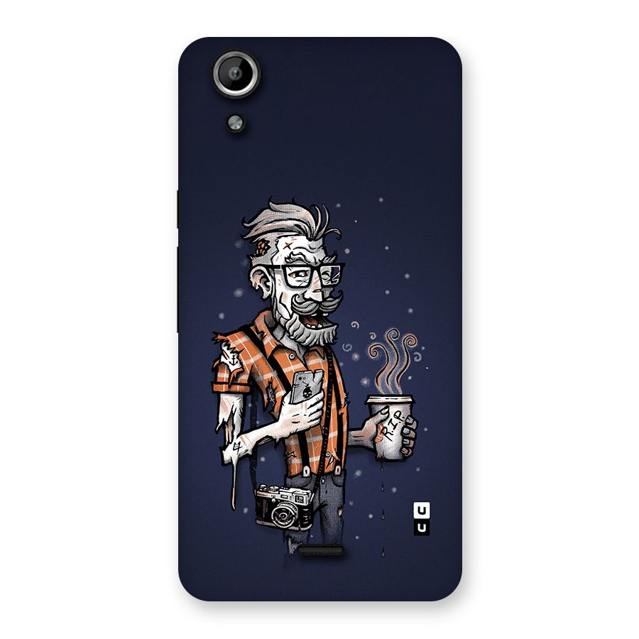 Photographer illustration Back Case for Canvas Selfie Lens Q345