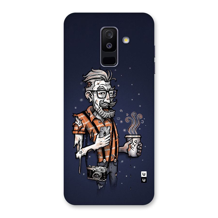 Photographer illustration Back Case for Galaxy A6 Plus