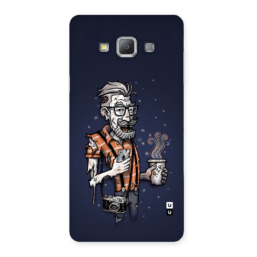 Photographer illustration Back Case for Galaxy A7