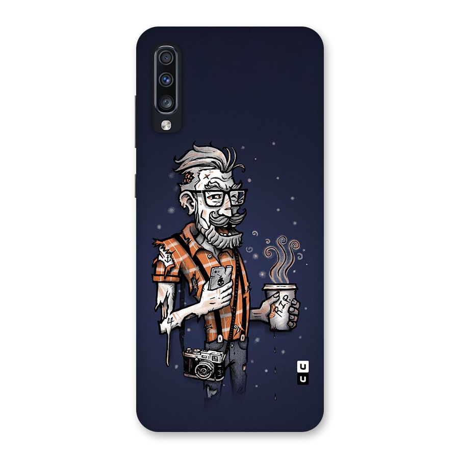 Photographer illustration Back Case for Galaxy A70