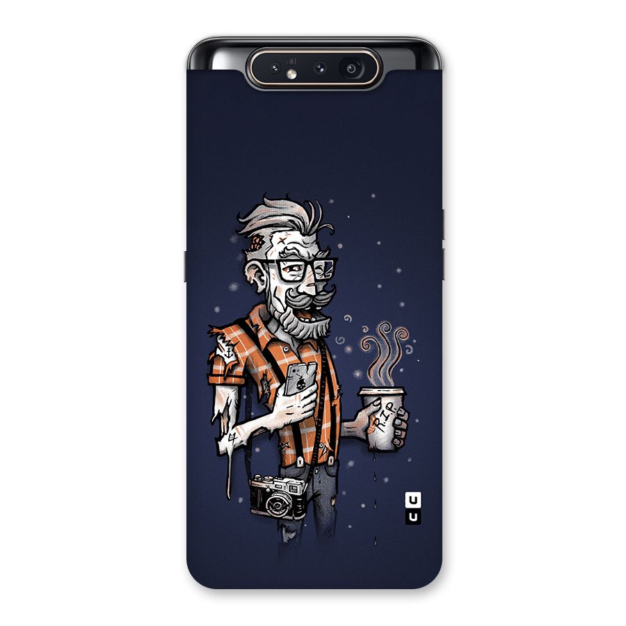 Photographer illustration Back Case for Galaxy A80