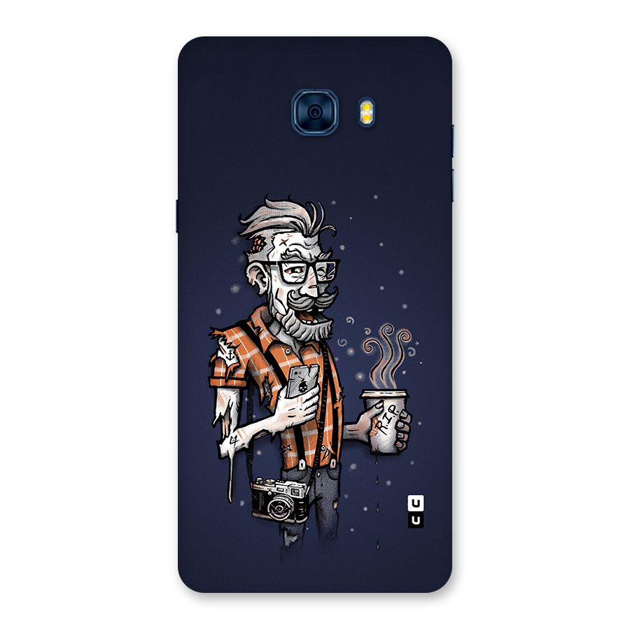 Photographer illustration Back Case for Galaxy C7 Pro