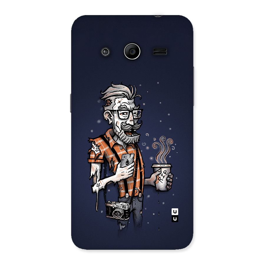 Photographer illustration Back Case for Galaxy Core 2