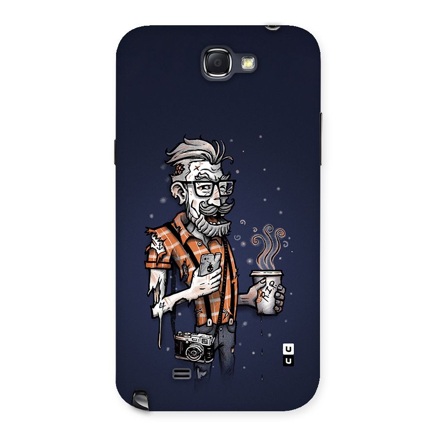 Photographer illustration Back Case for Galaxy Note 2
